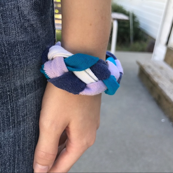 Handmade T-shirt Bracelet - Picture 3 of 3